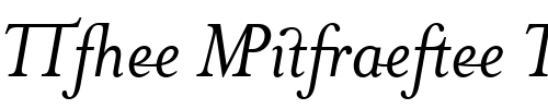 Font : MrsEavesJustLig-Italic 2 Custom Text : The Pirate Way Test your own text here Click to download or to view this font on a tshirt that can be custom printed in Bali